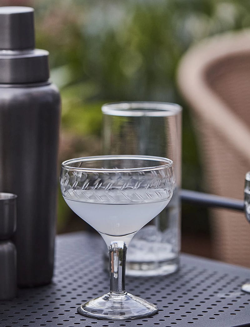 house doctor - Cocktail glass, HDVintage, Clear - cocktail & longdrinkgläser - clear - 1