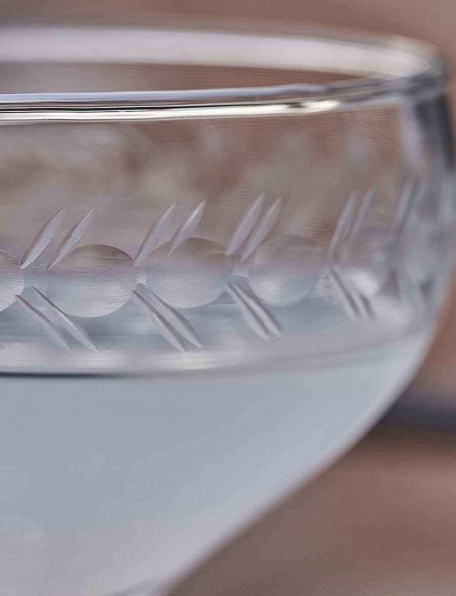 house doctor - Cocktail glass, HDVintage, Clear - kokteili- ja martiiniklaasid - clear - 2