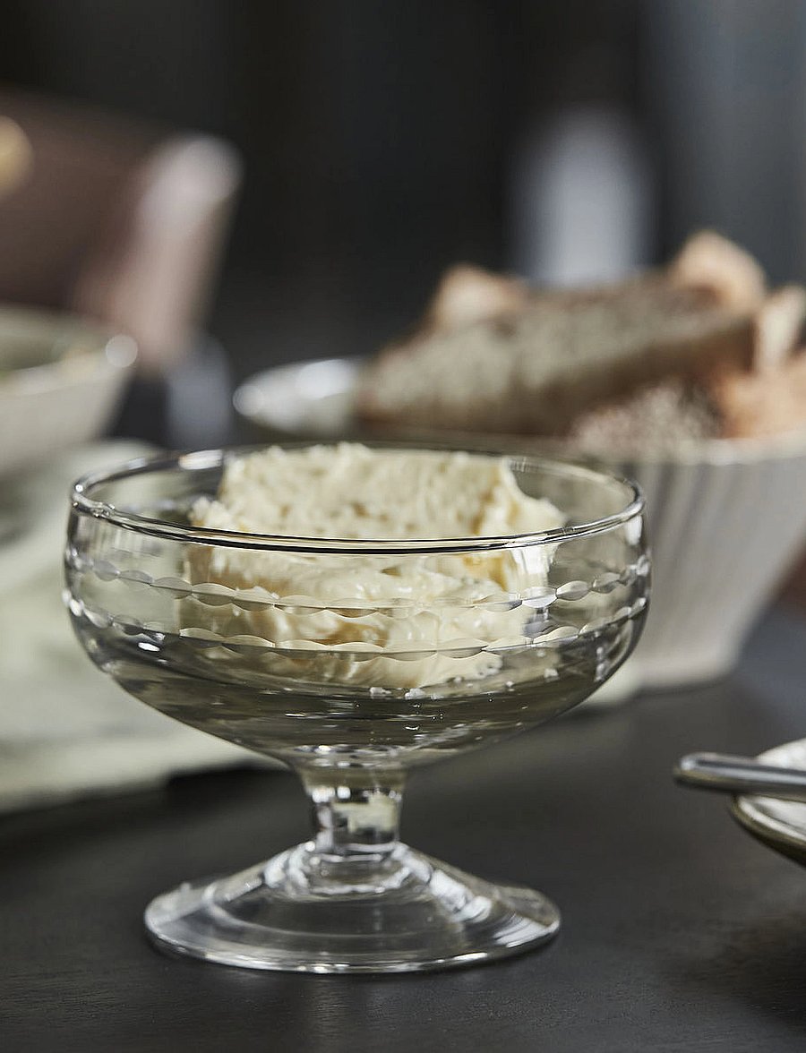 house doctor - Dessert bowl, HDVintage, Clear - müslischalen - clear - 0