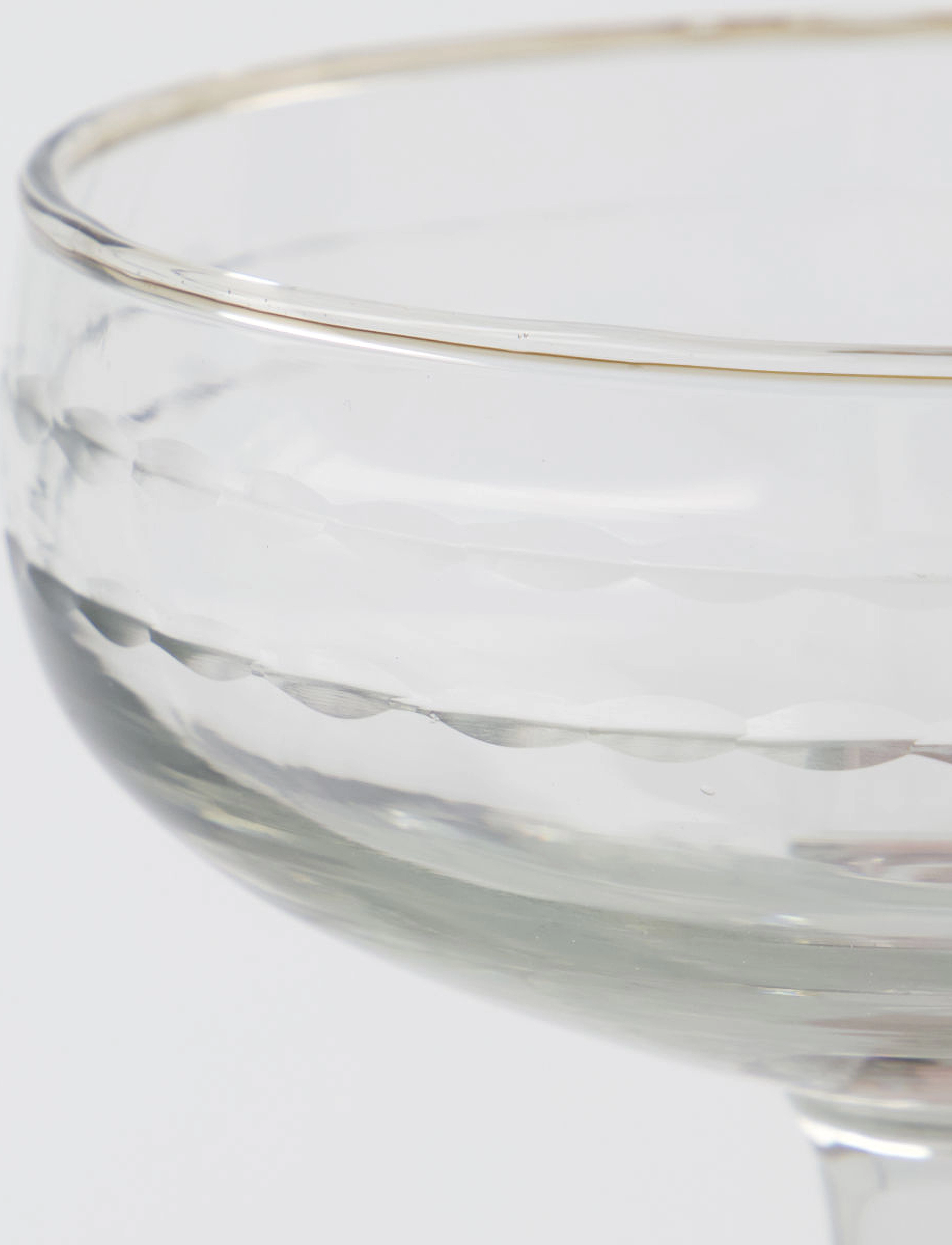 house doctor - Dessert bowl, HDVintage, Clear - frokostskåler - clear - 3