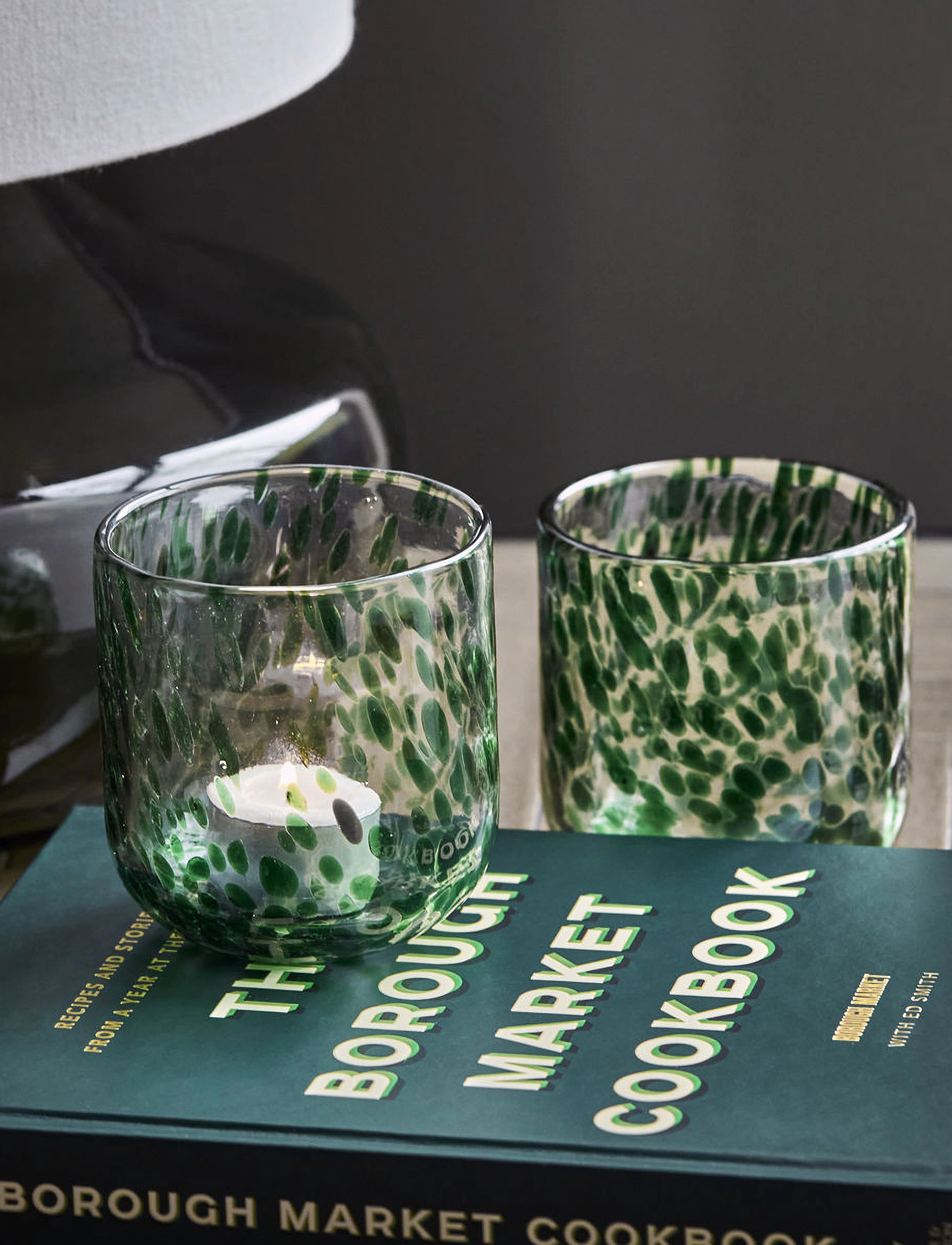 house doctor - Värmeljushållare, HDHome, Grön - green - 2