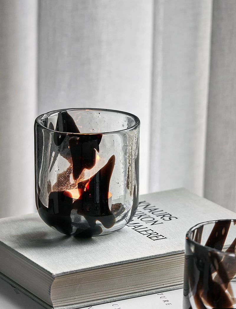 house doctor - Tealight holder, HDHome, Dark brown - teelichthalter - dark brown - 0