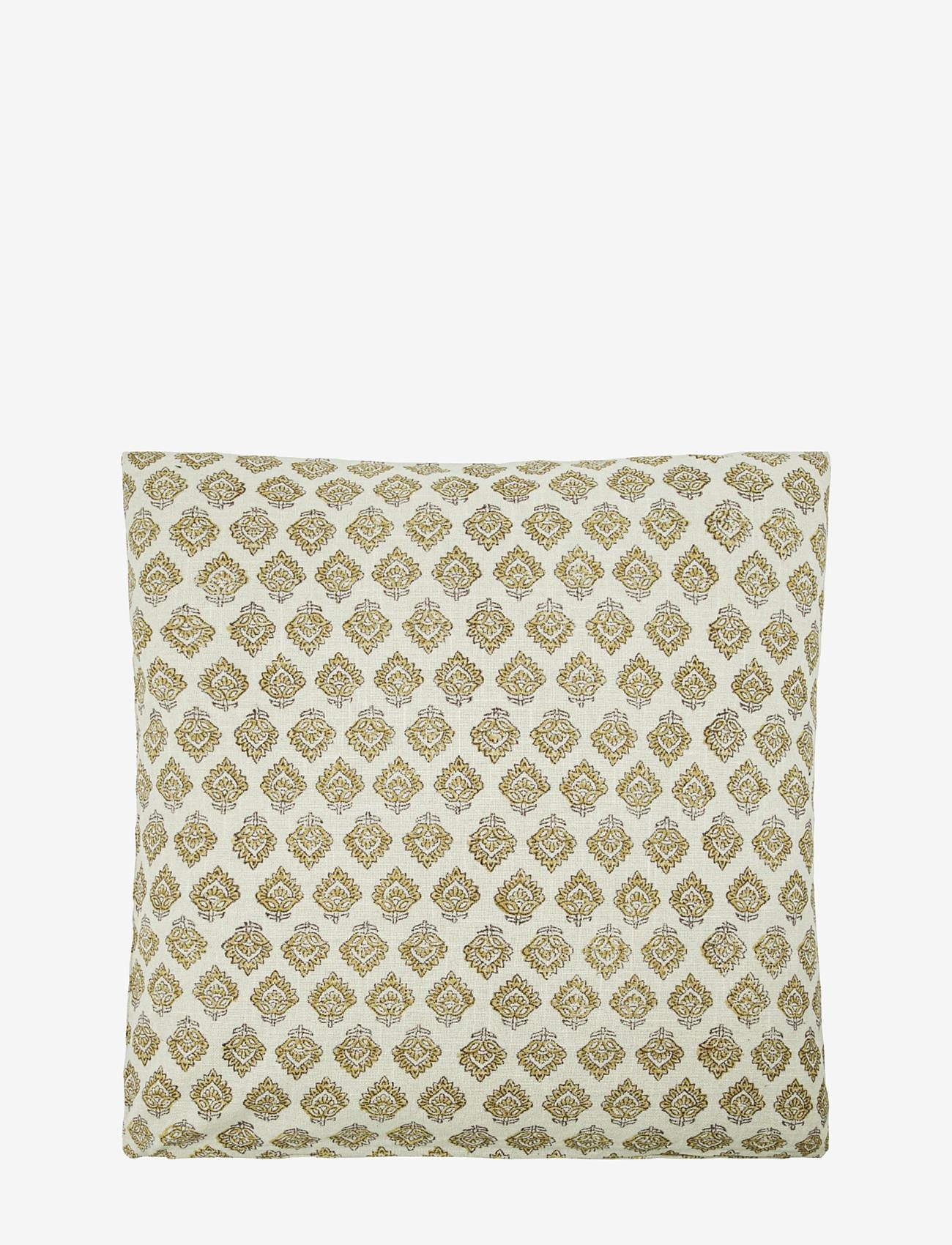 house doctor - Cushion cover, Saba, Beige - cushion covers - beige - 1
