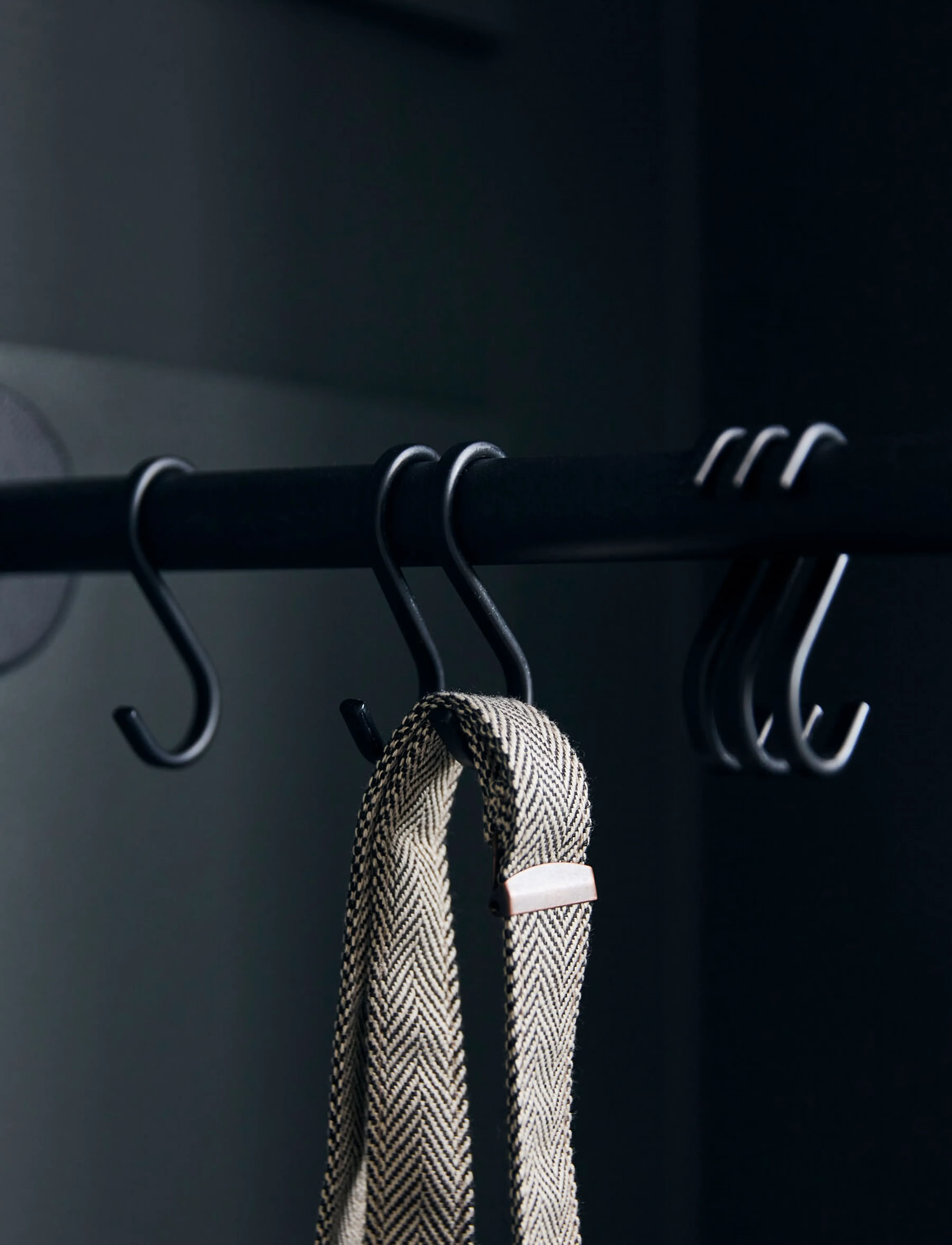 house doctor Snap Knage, One Size, Black, Knager Og Knopper > Knager, Unisex