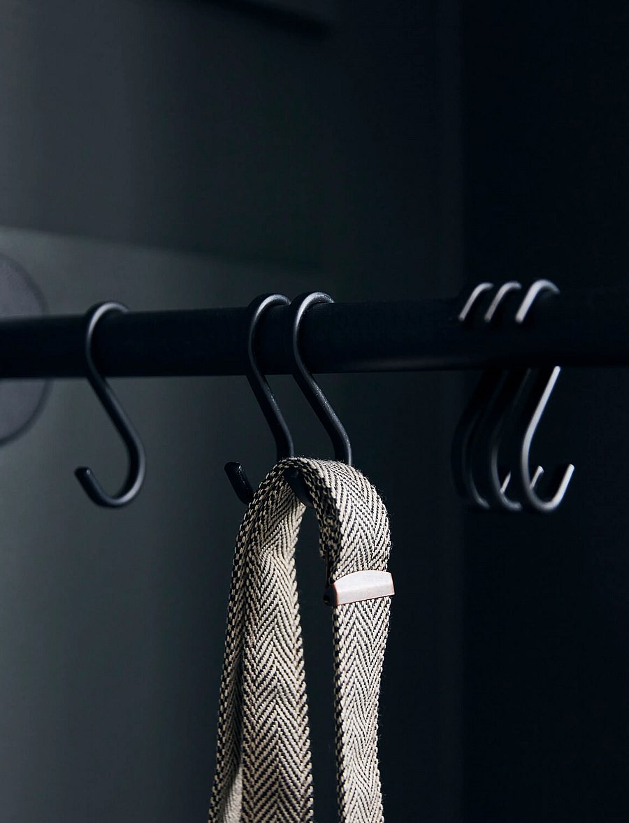 house doctor - Hooks, HDSnap, Black - black - 0