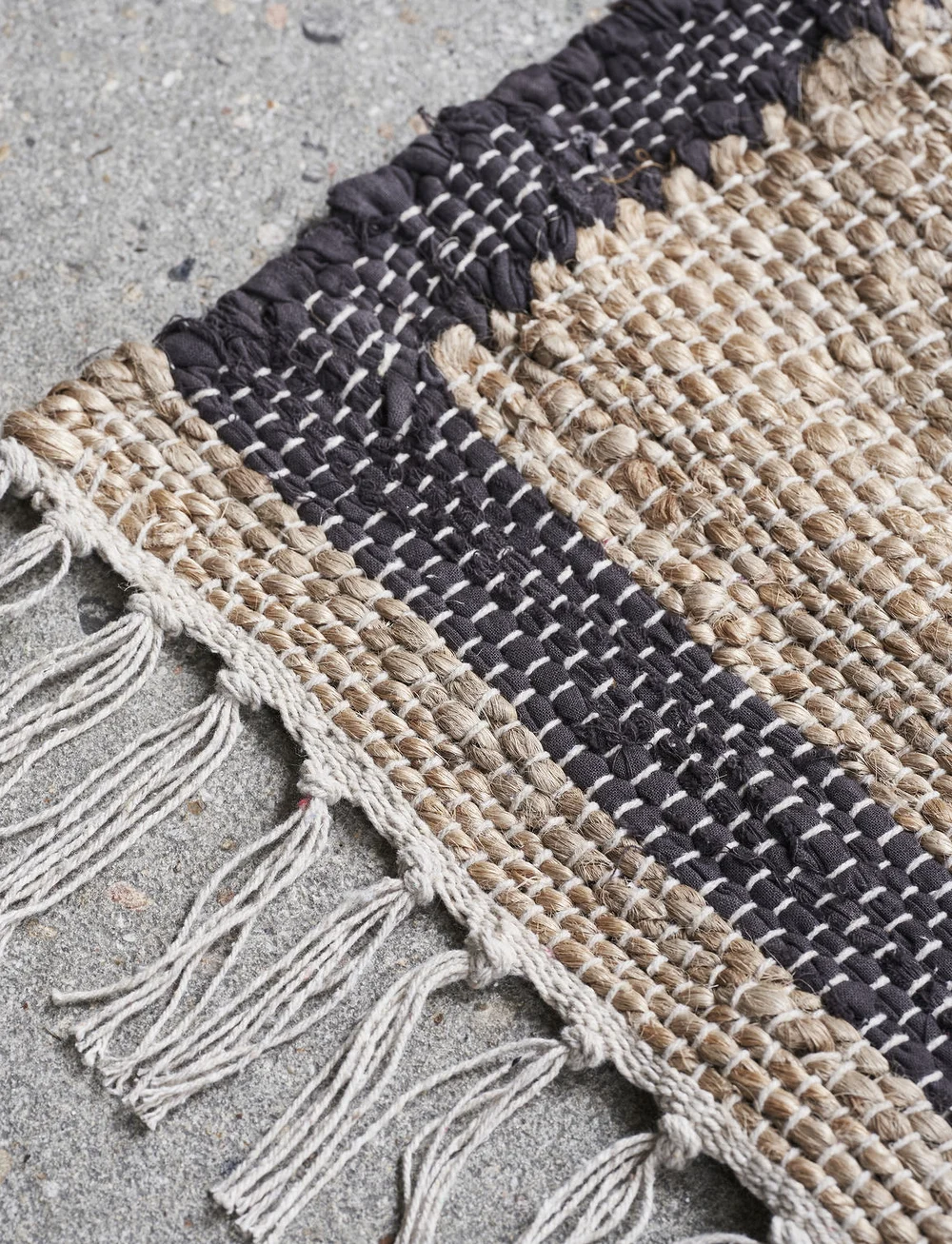 house doctor - Rug, Leah, Natural - baumwollteppiche & flickenteppich - natural - 4