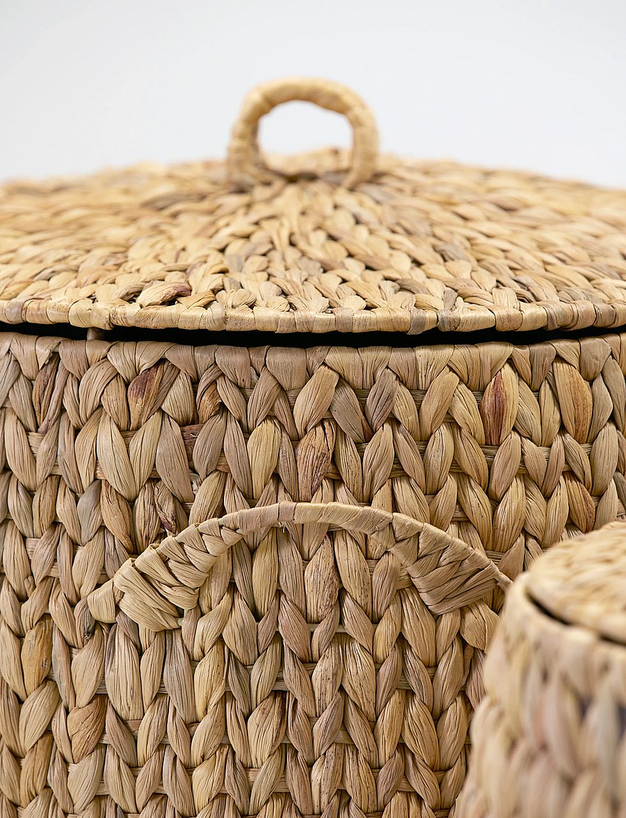 house doctor - Laundry baskets, HDLaun, Natural - natural - 3
