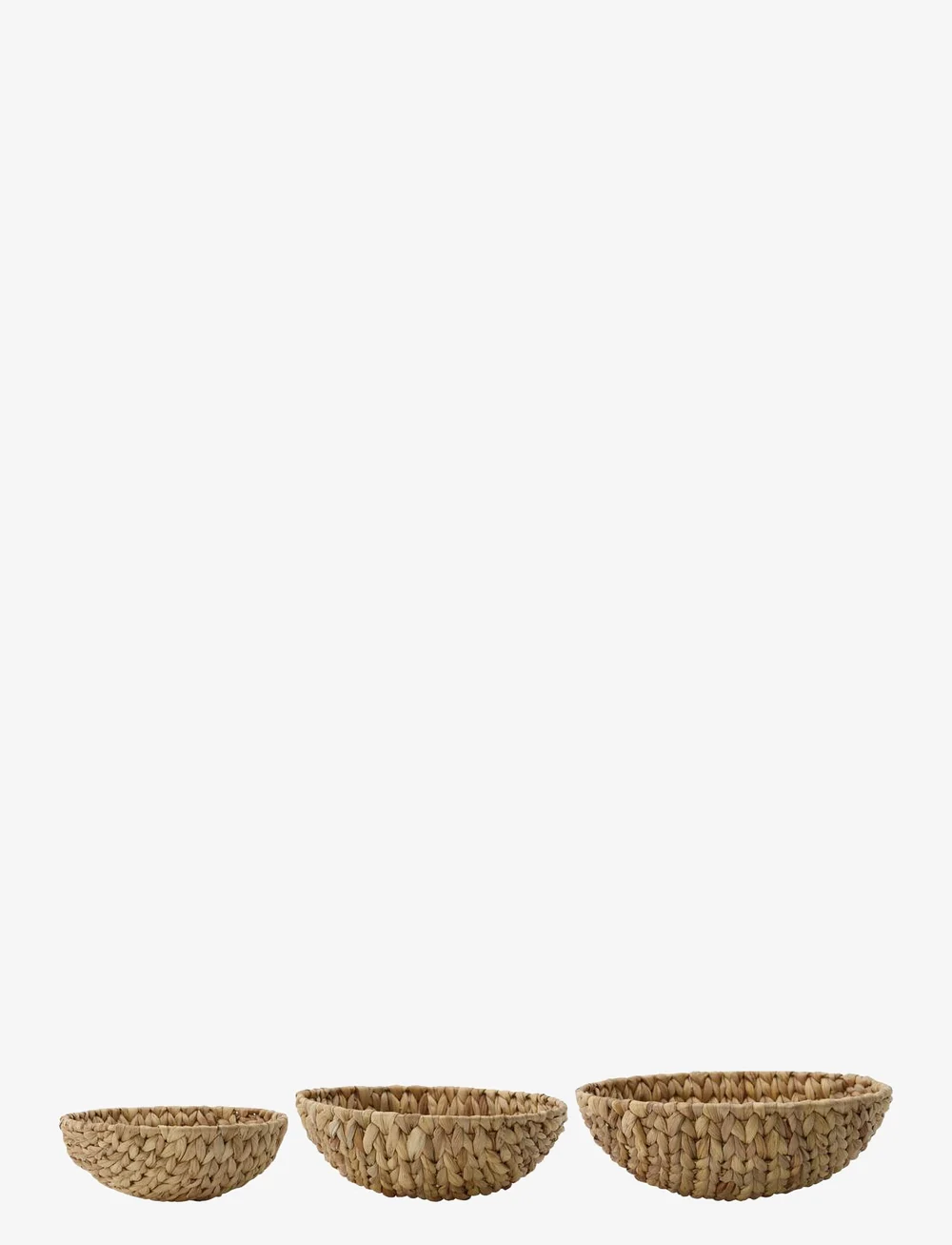 house doctor - Baskets, HDBow, Natural - aufbewahrungskörbe - natural - 1