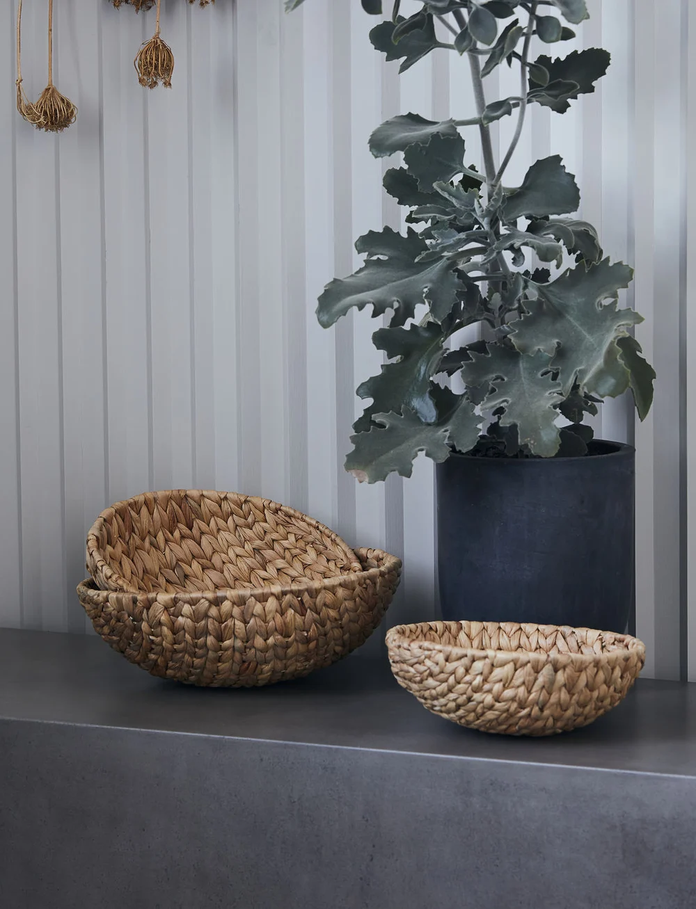 house doctor - Baskets, HDBow, Natural - aufbewahrungskörbe - natural - 2