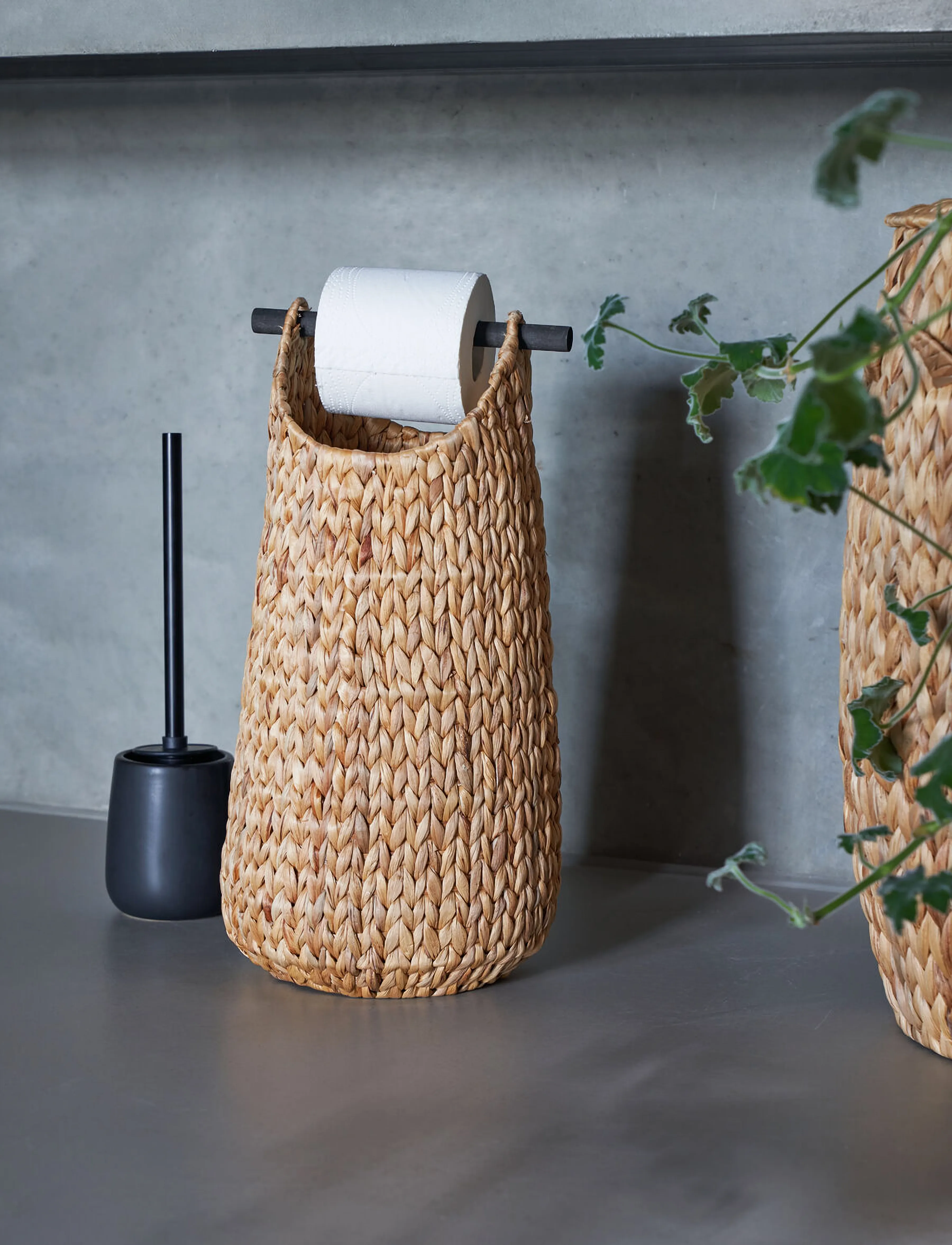 house doctor Toilet Paper Holder, Hdpaper, Natur, 19X16X50 cm, Storage - Baskets, Homeware