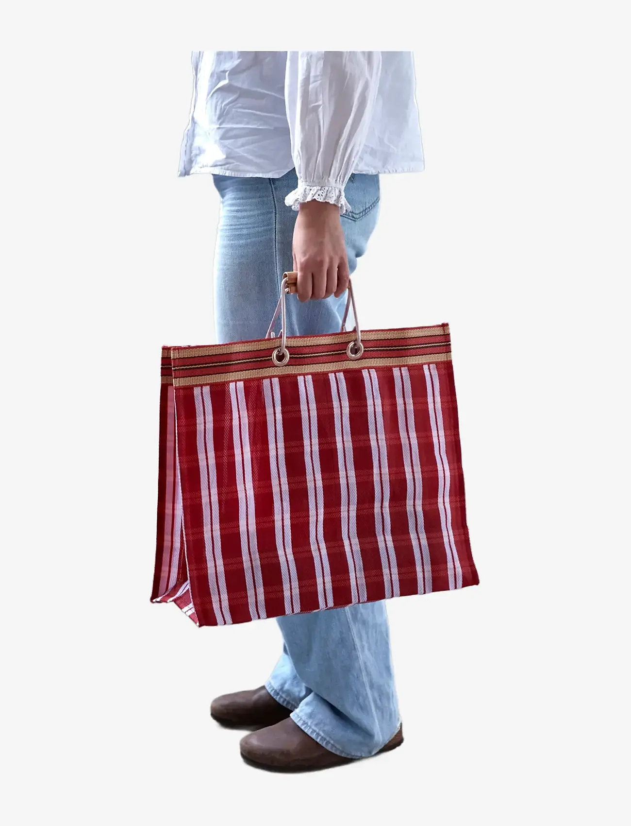 house doctor - Veske, HDJoy, Rød - tote bags - red - 5