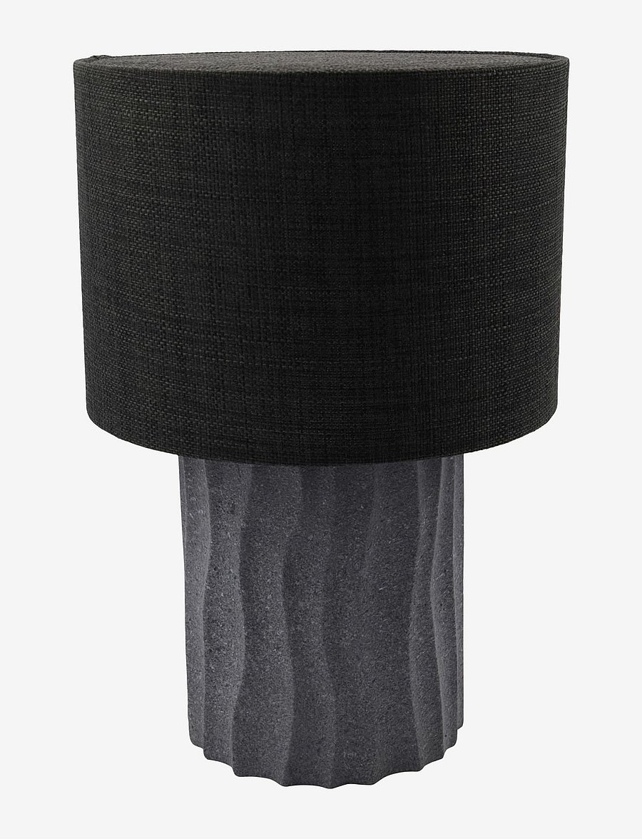house doctor - Bora Table lamp incl. lamp shade - grey - 0