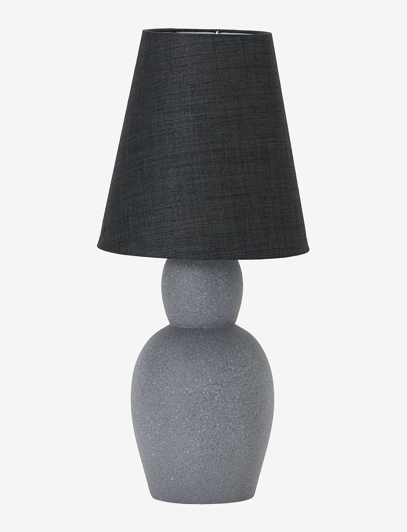house doctor - Table lamp incl. lampshade, Orga - bordslampor - grey - 0