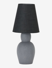 house doctor - Table lamp incl. lampshade, Orga - bordlamper - grey - 0