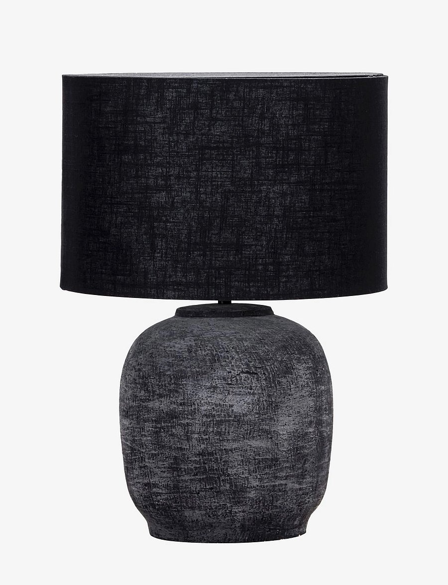 house doctor - Table lamp incl. lampshade, HDTahi, - schreibtisch- & tischlampen - black - 1
