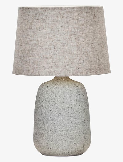 house doctor Table lamp incl. lampshade, HDTana, - Lampy na biurko - OFF-WHITE / beige