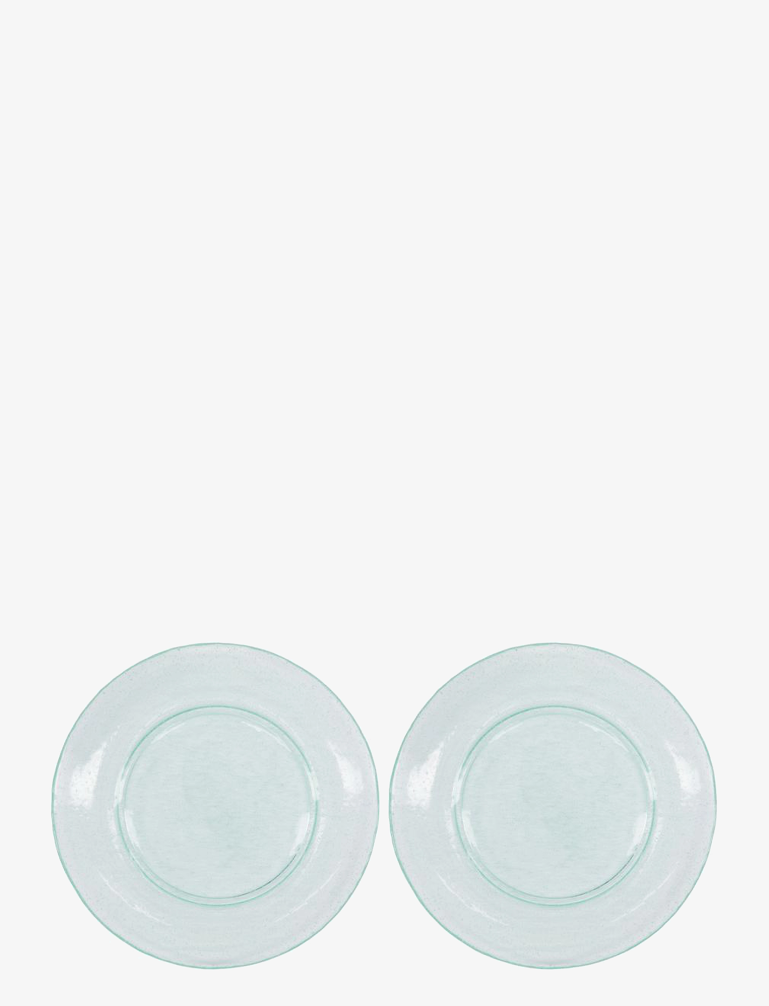 house doctor Plate, HDRain, Aqua - Plates - BLUE / blue