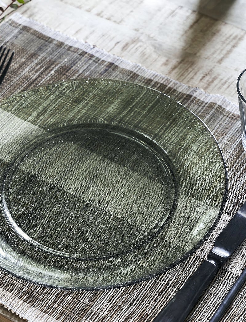 house doctor - Plate, Rain, Green - die niedrigsten preise - green - 3