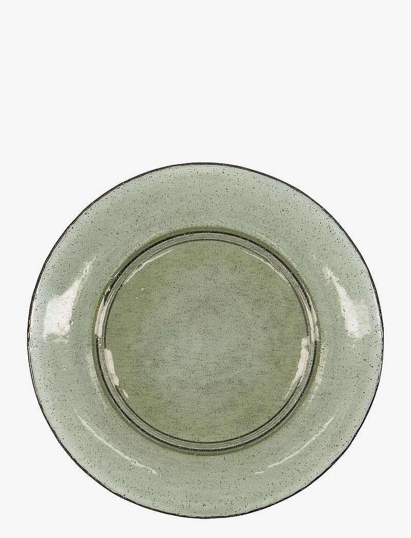 house doctor - Plate, Rain, Green - die niedrigsten preise - green - 1
