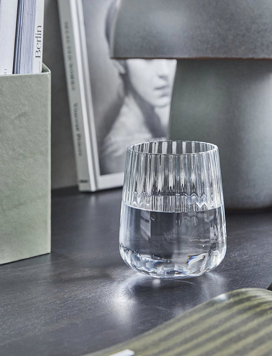 house doctor - Glass, HDRill, Clear - trinkgläser - clear - 0