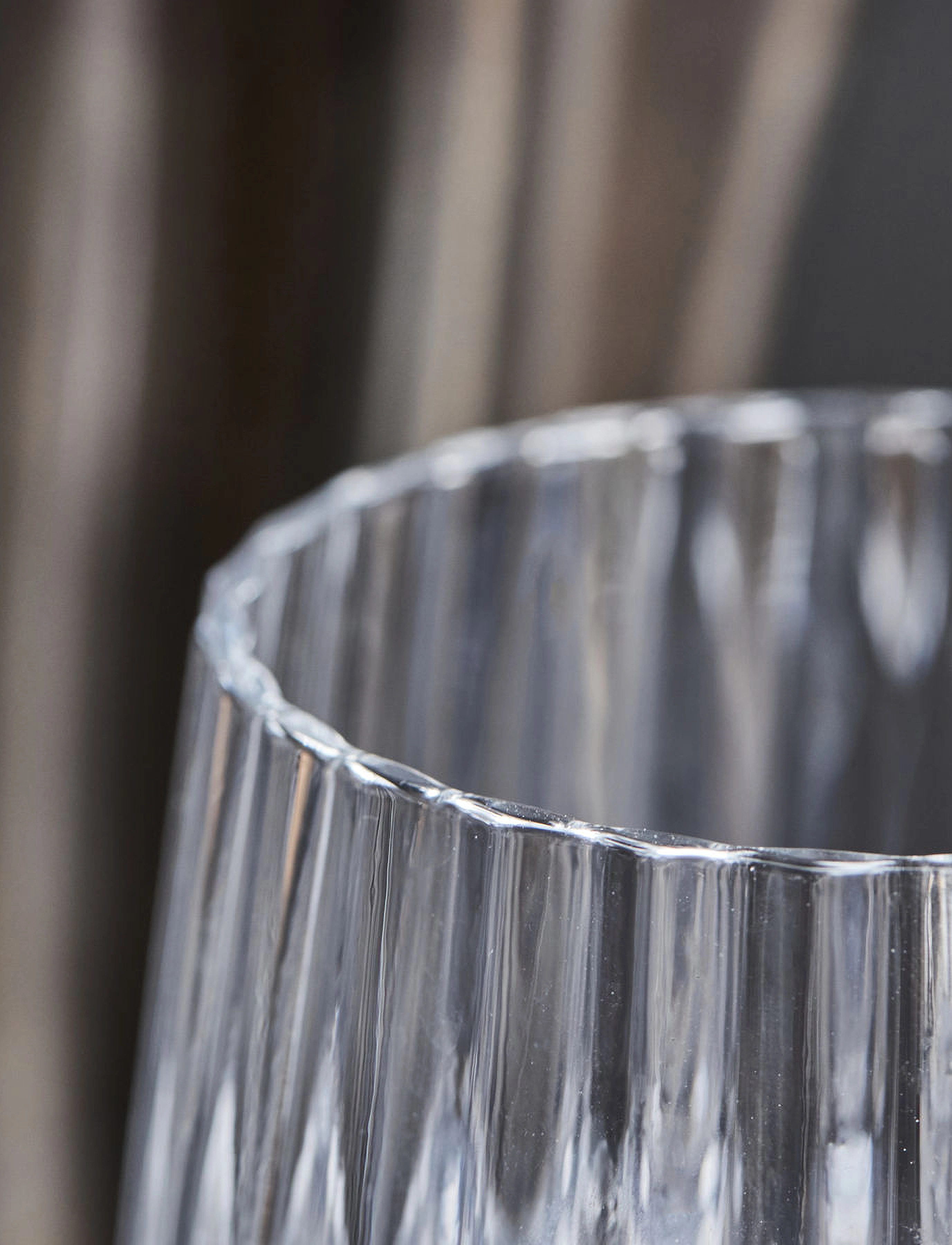 house doctor - Glass, HDRill, Clear - drinking glasses & tumblers - clear - 2