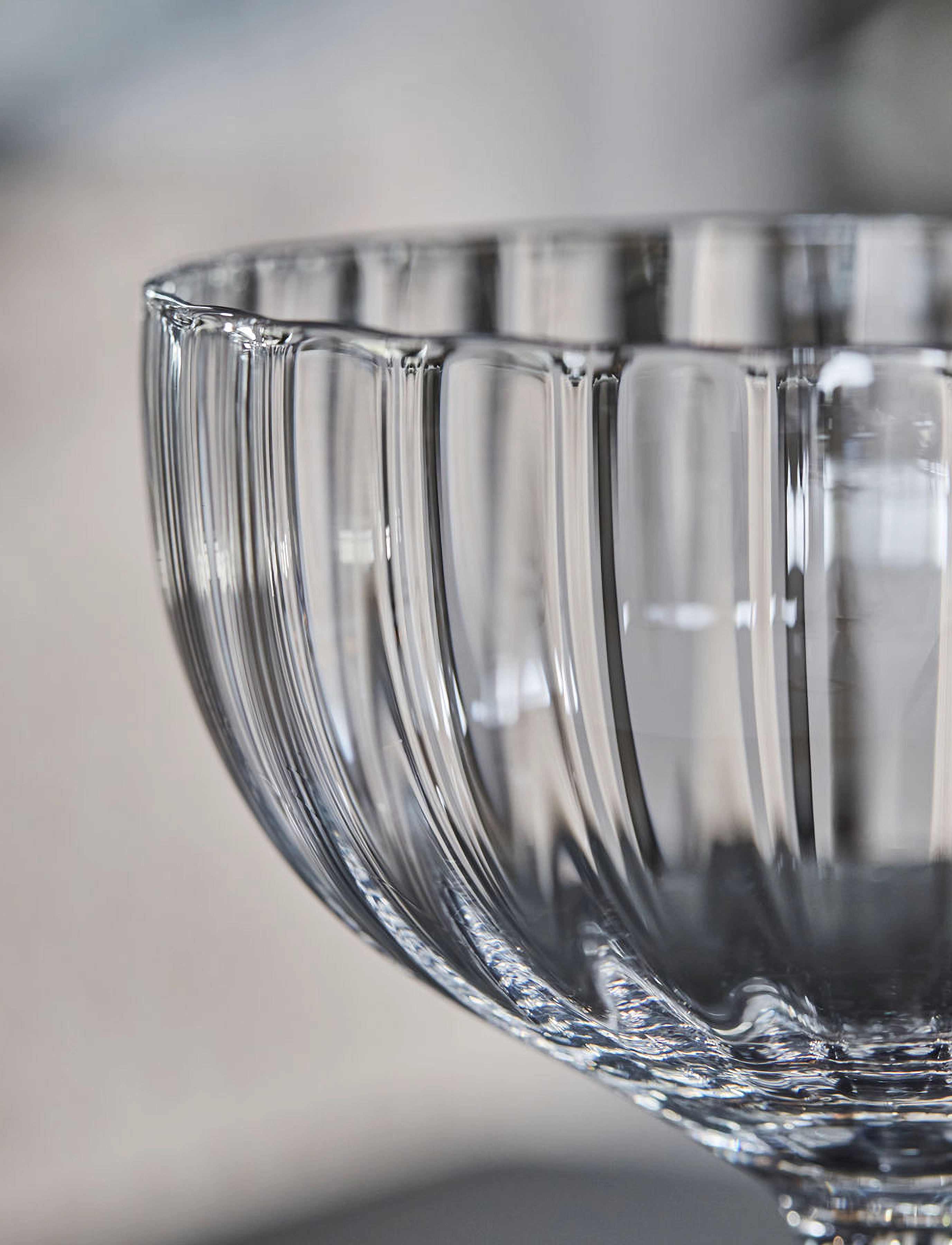 house doctor - Cocktail glass, HDRill, Clear - martiniglas & cocktailglas - clear - 2