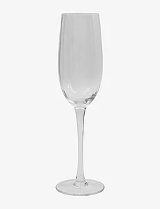 Champagne glass, HDRill, Clear, house doctor