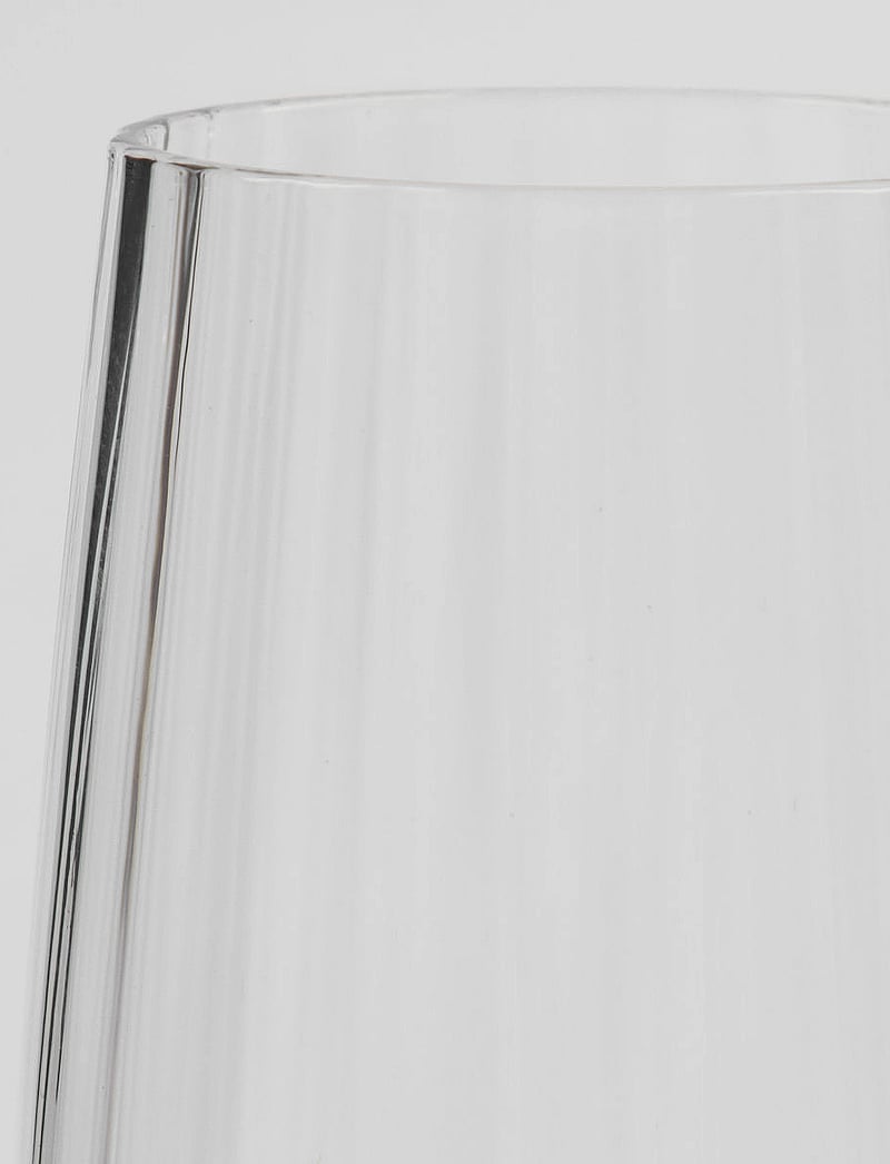 house doctor - Champagne glass, HDRill, Clear - sektgläser - clear - 3