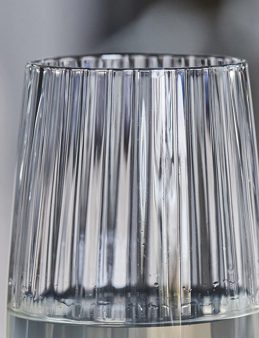 house doctor - Champagne glass, HDRill, Clear - Šampanjaklaasid - clear - 2
