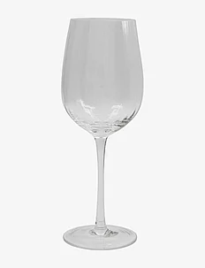 Wine glass, HDRill, Clear, house doctor