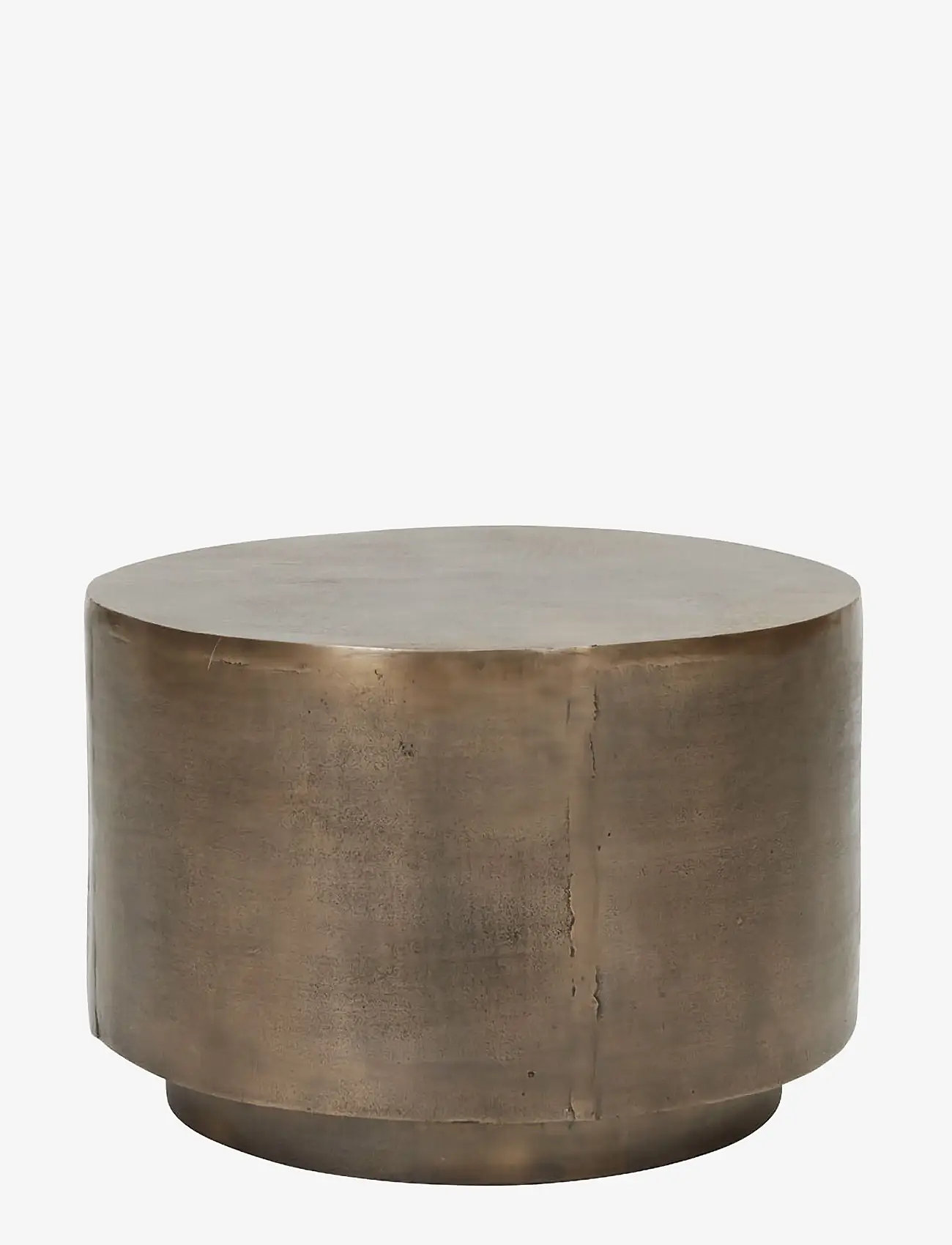house doctor Side table, HDRota, Antique brass - Tische - ANTIQUE BRASS / brown