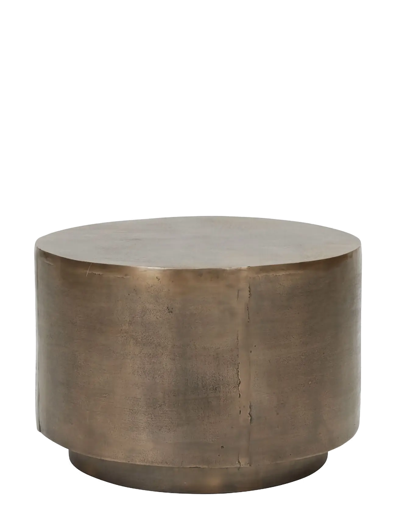 HOUSE DOCTOR Side Table, Hdrota, Antique Brass Braun - 50X50X35 - Unisex
