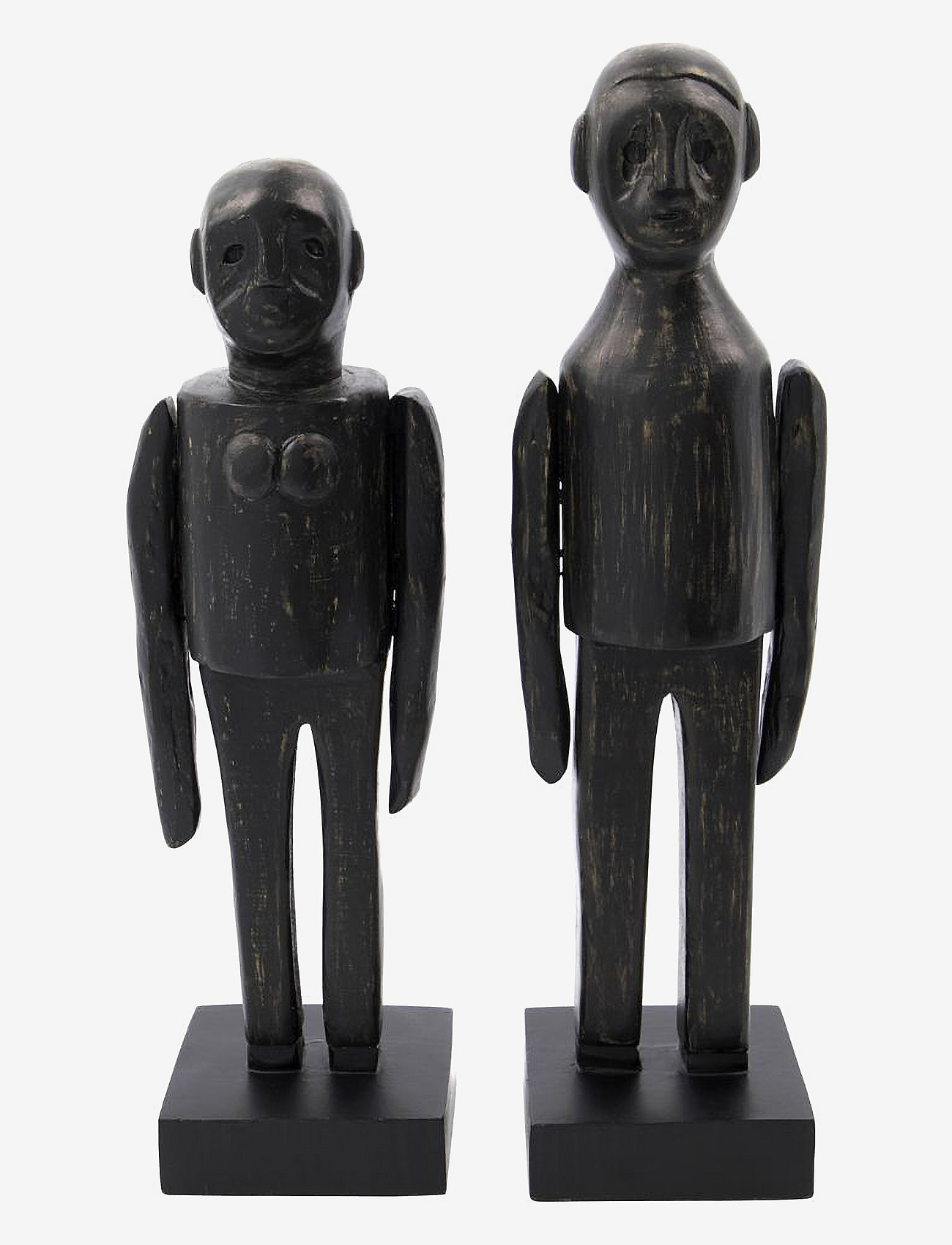 house doctor - Art piece, Spouses - medinės statulėlės - black - 0