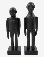 house doctor - Art piece, Spouses - træfigurer - black - 0