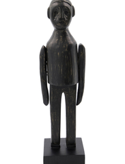 house doctor - Art piece, Spouses - wooden figures - black - 4