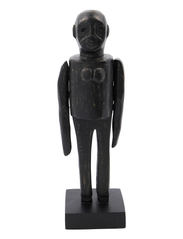 house doctor - Art piece, Spouses - wooden figures - black - 5
