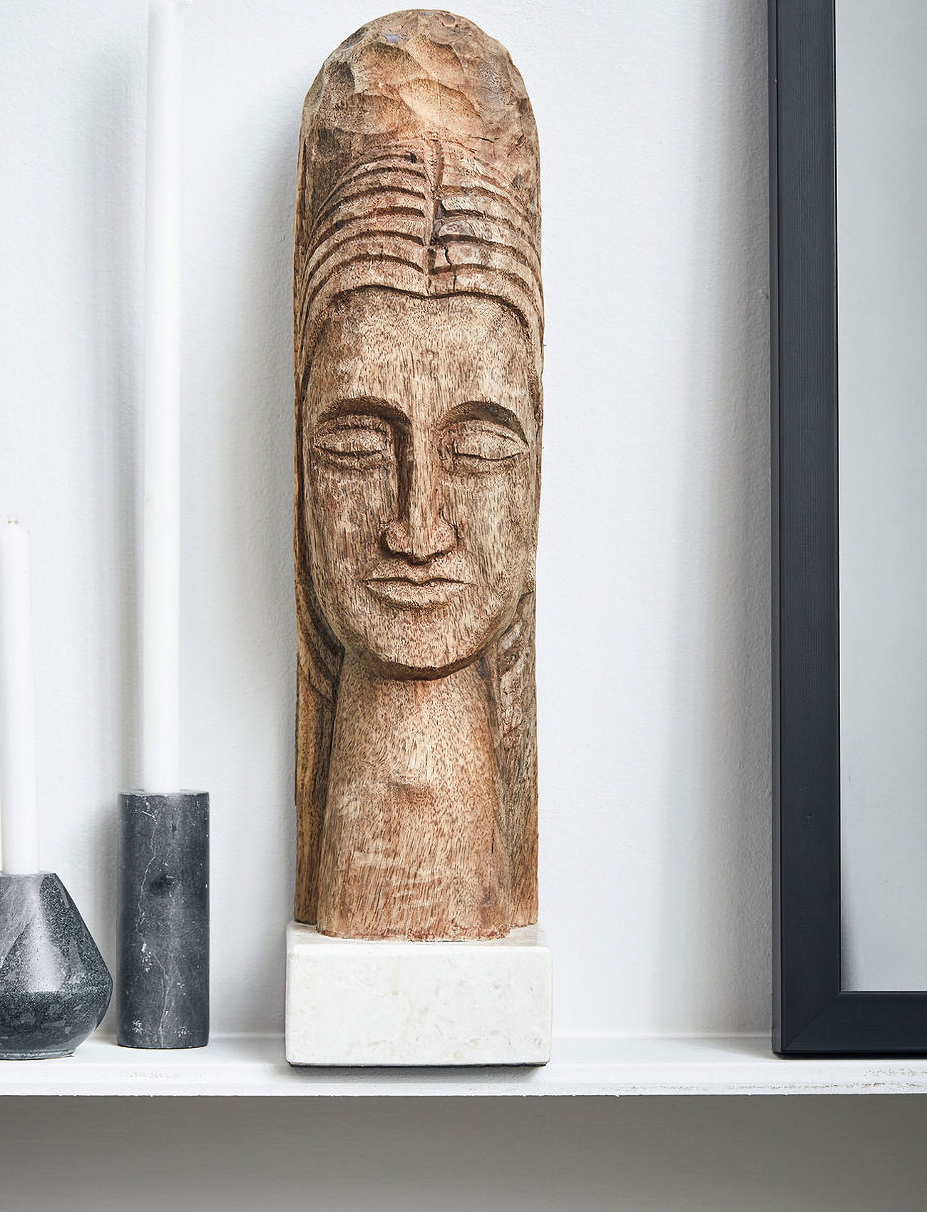 house doctor - Art piece, Mindful - medinės statulėlės - natural - 1