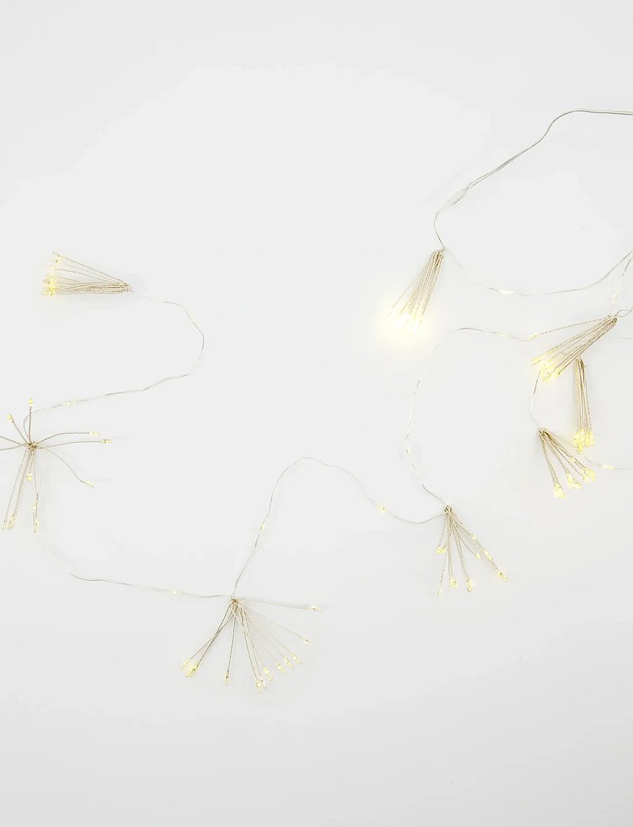 house doctor - String lights, HDGlow,, Silver fini - weihnachtsbeleuchtung - silver - 4