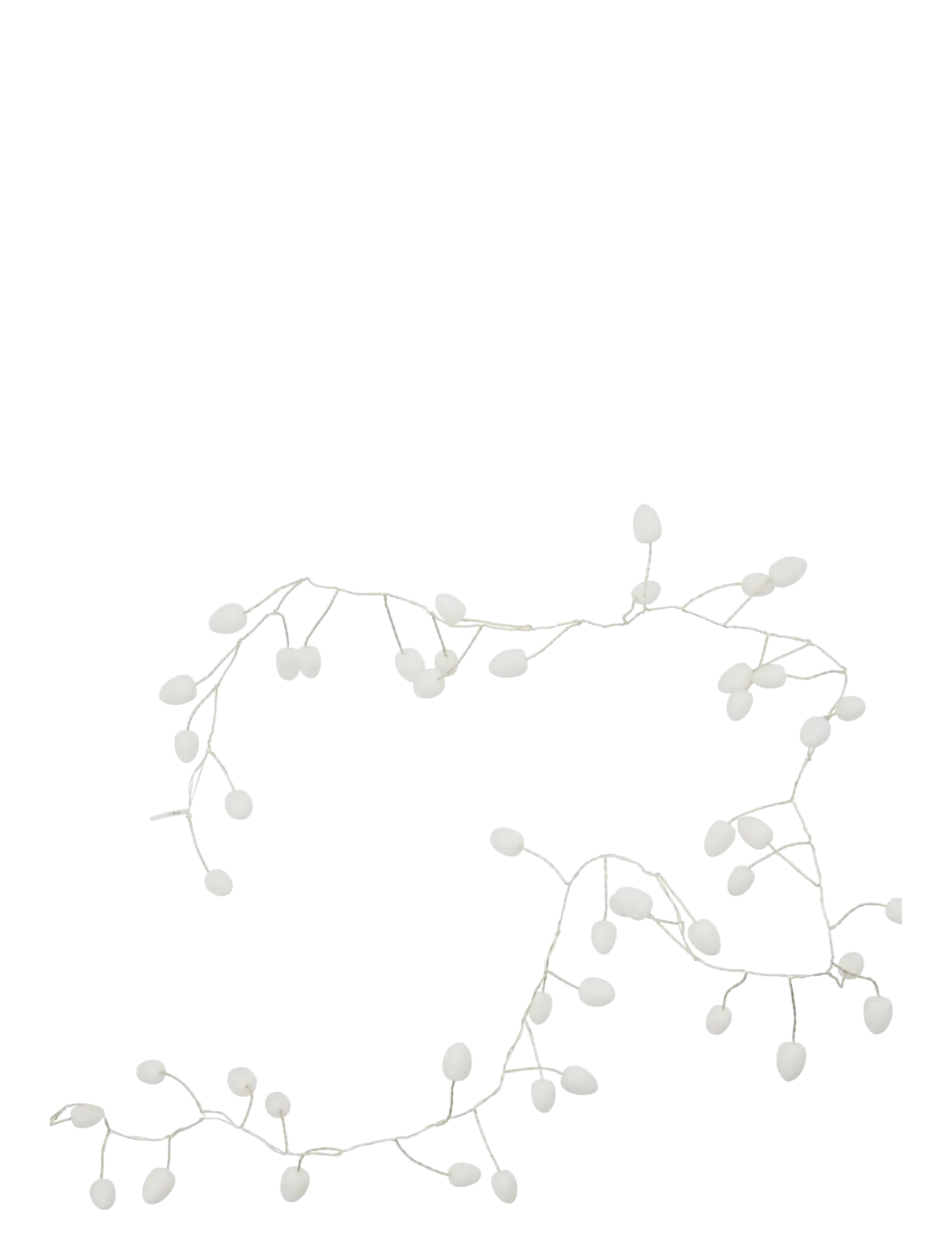 house doctor String lights, HDCher, White, Silve - Weihnachten - WHITE / white