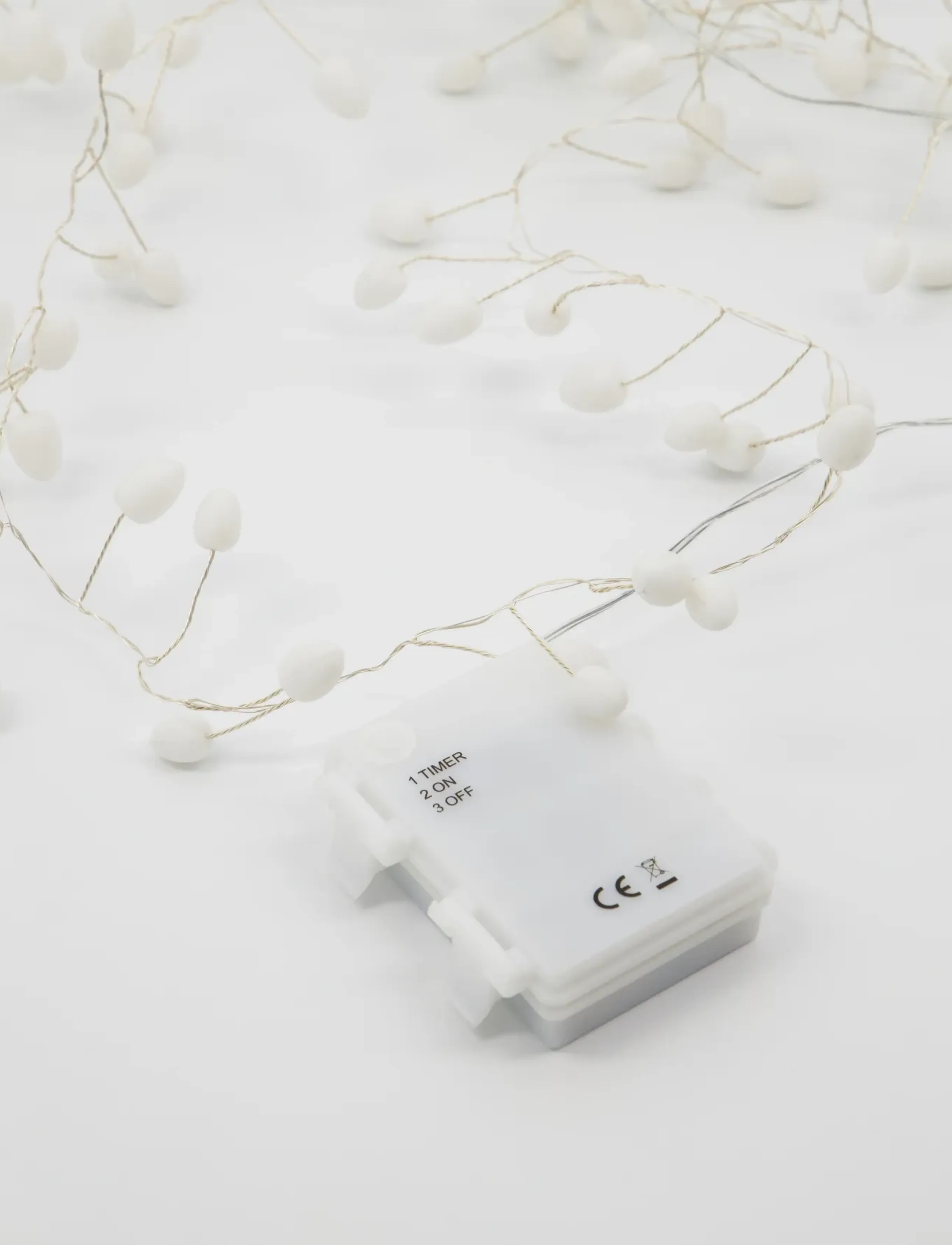 house doctor - String lights, HDCher, White, Silve - white - 3