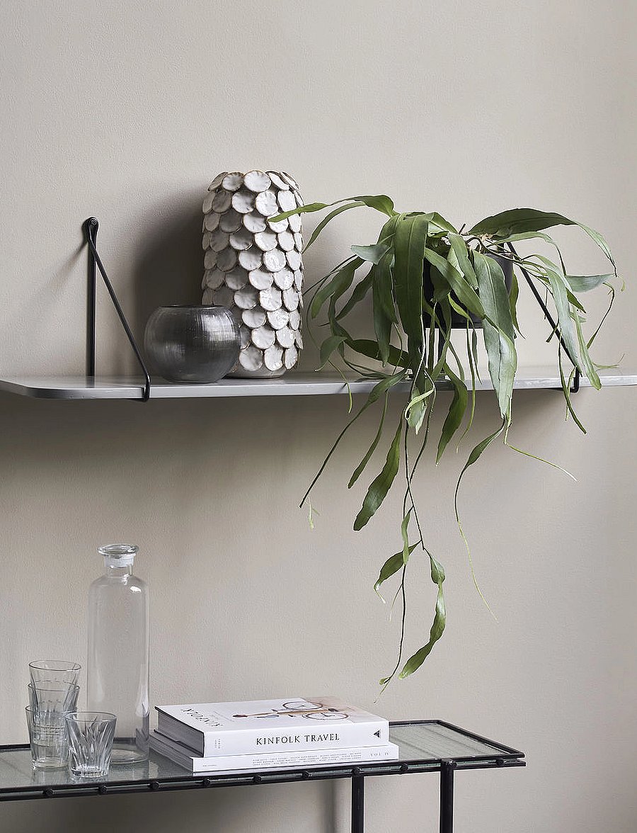 house doctor - Shelf, Rib - riiulid - grey - 0