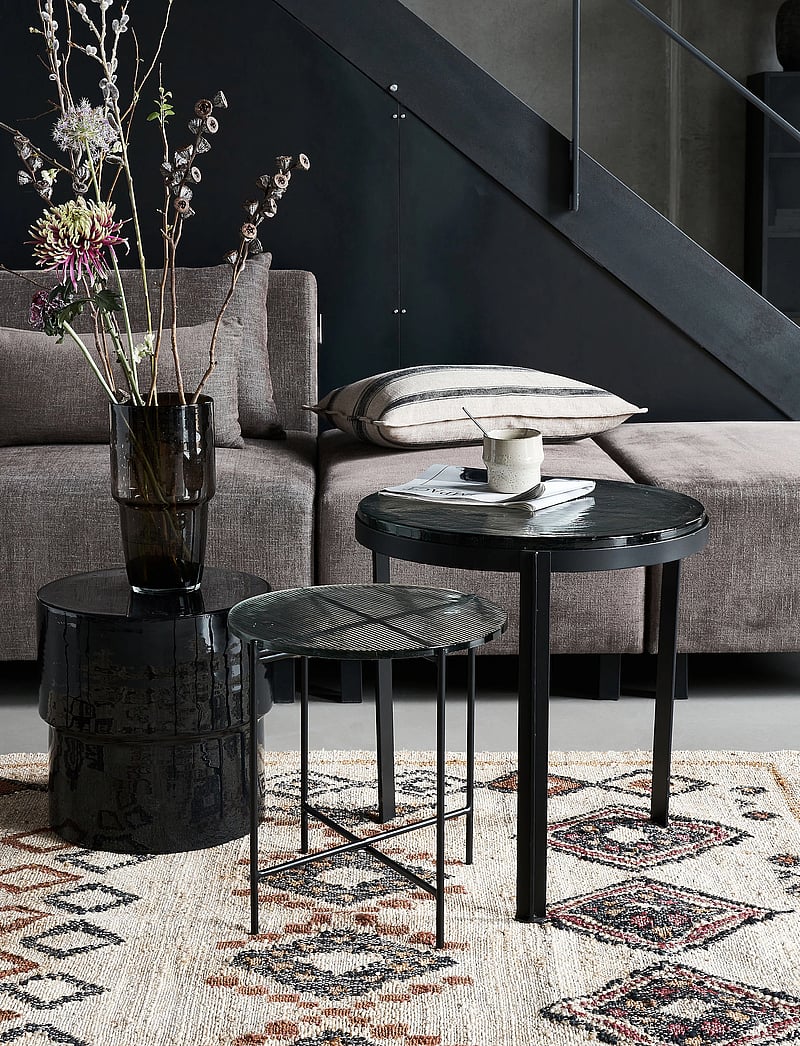 house doctor - Side table, Tamu, Black - kodu - black - 1