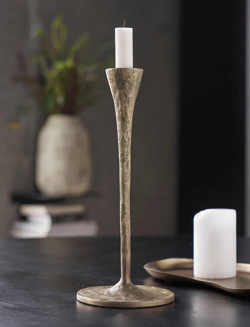 house doctor - Candle holder, HDStada, Antique brass - kerzenständer - antique brass - 1