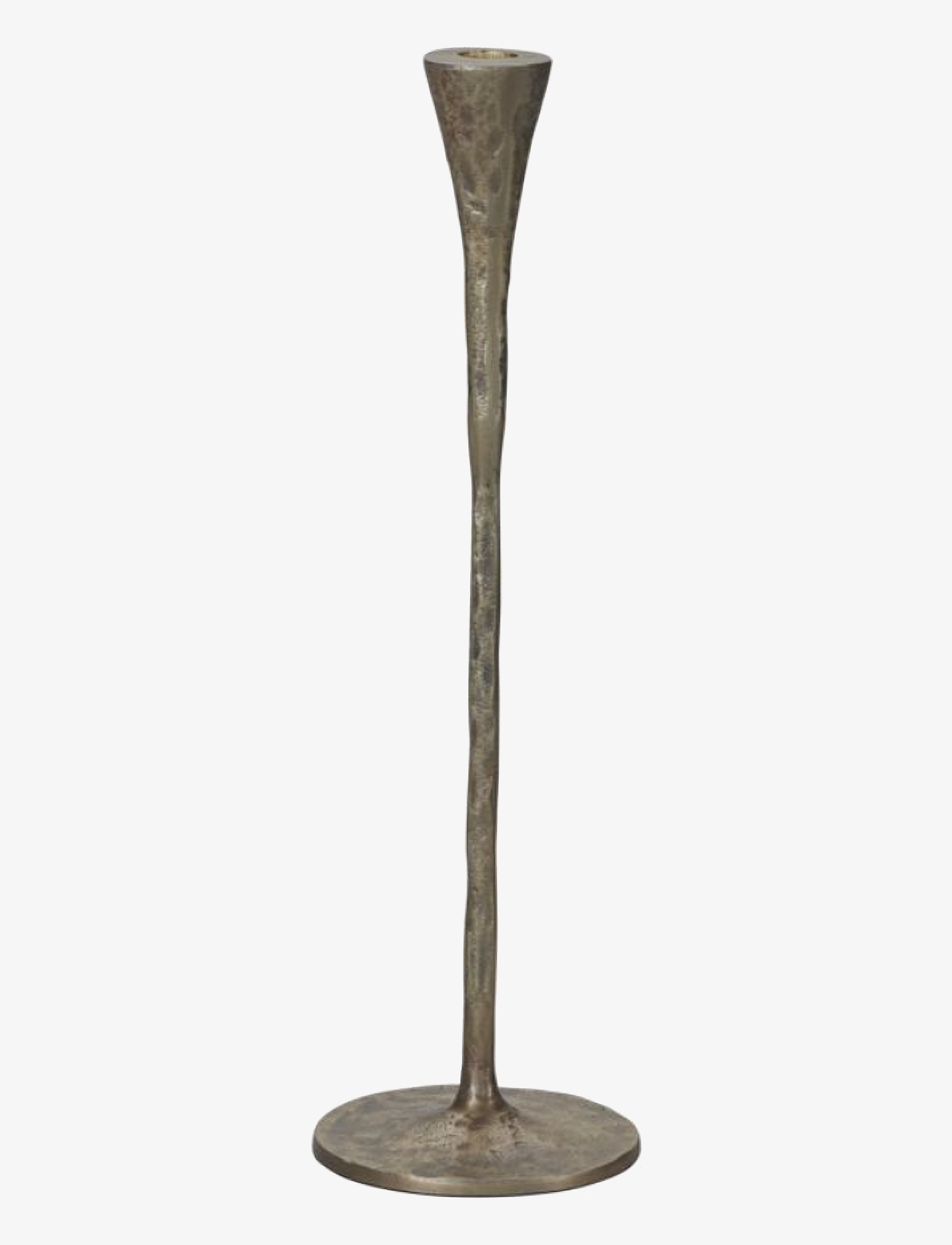 HOUSE DOCTOR Candle Holder, Hdstada, Antique Brass Gold - 12.5X12.5X42.5CM - Unisex