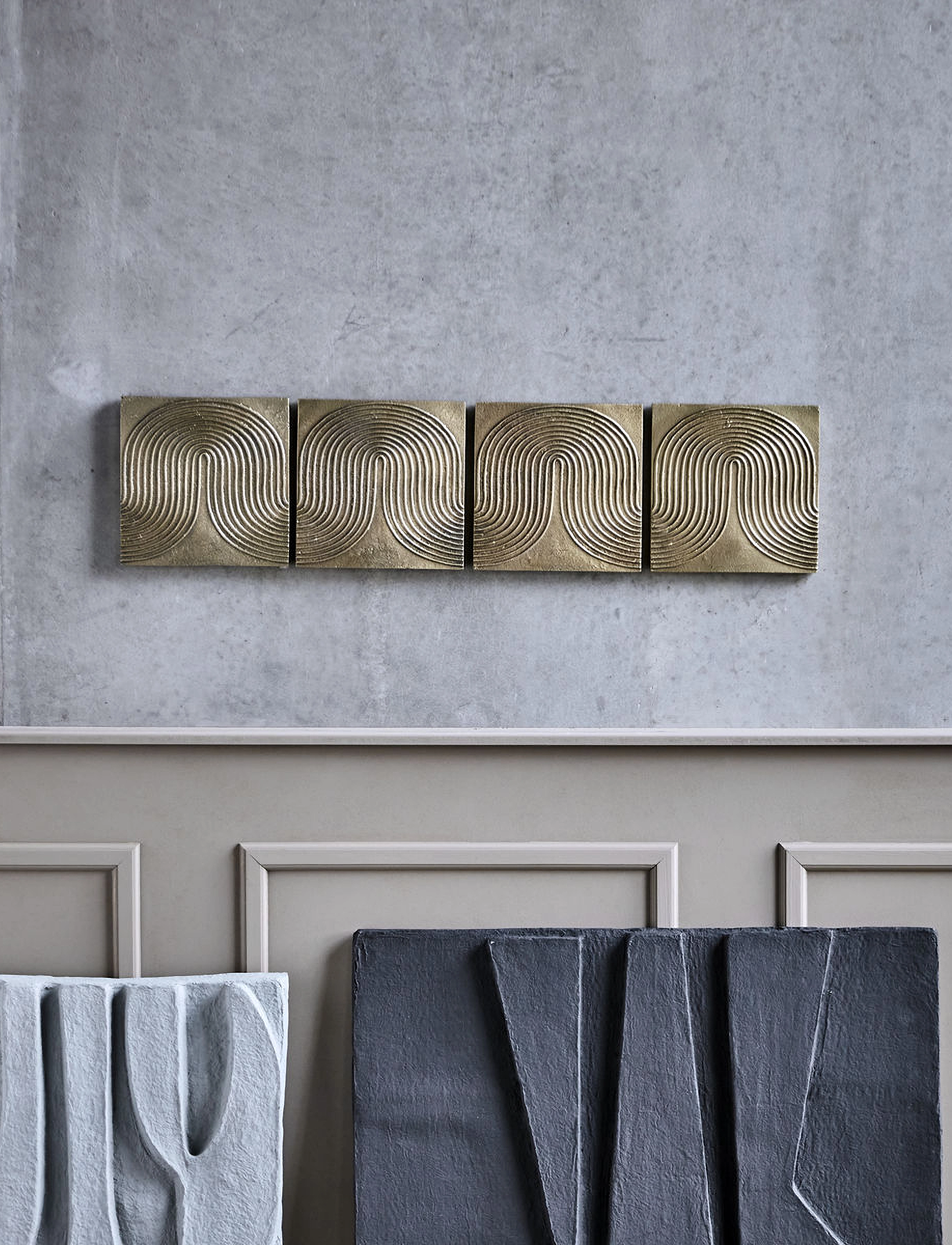 house doctor - Wall art, HDList, Antik guld finish - antique gold finish - 2