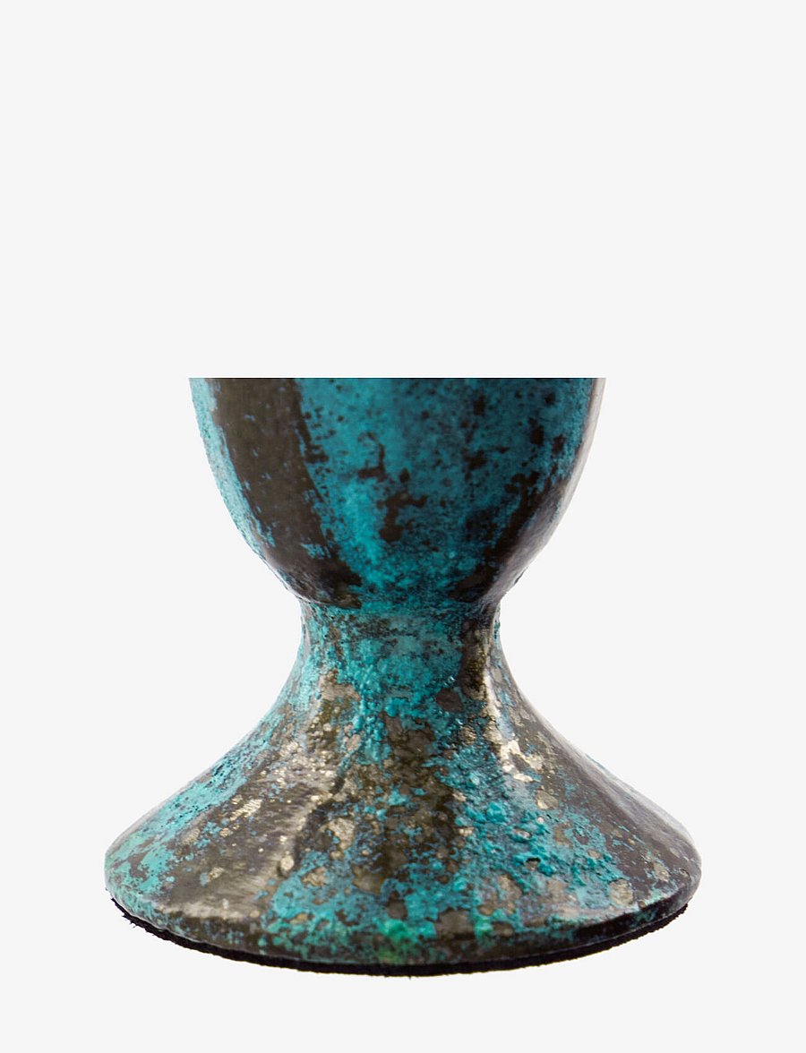 house doctor - Candle stand, HDCupa, Antique green - antique green - 0