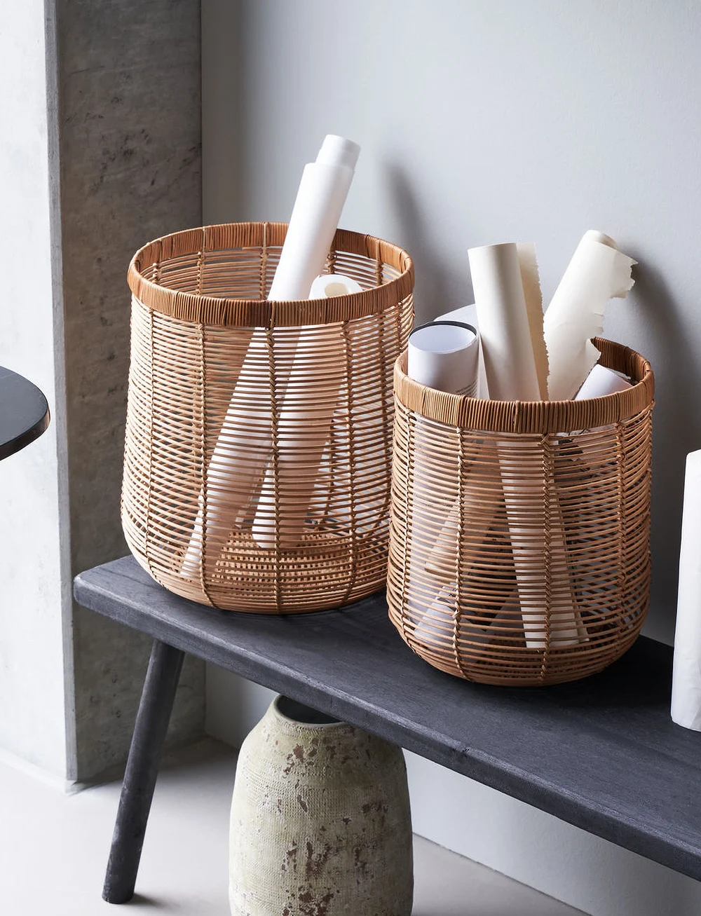 house doctor - Basket, HDLive - aufbewahrungskörbe - natural - 3