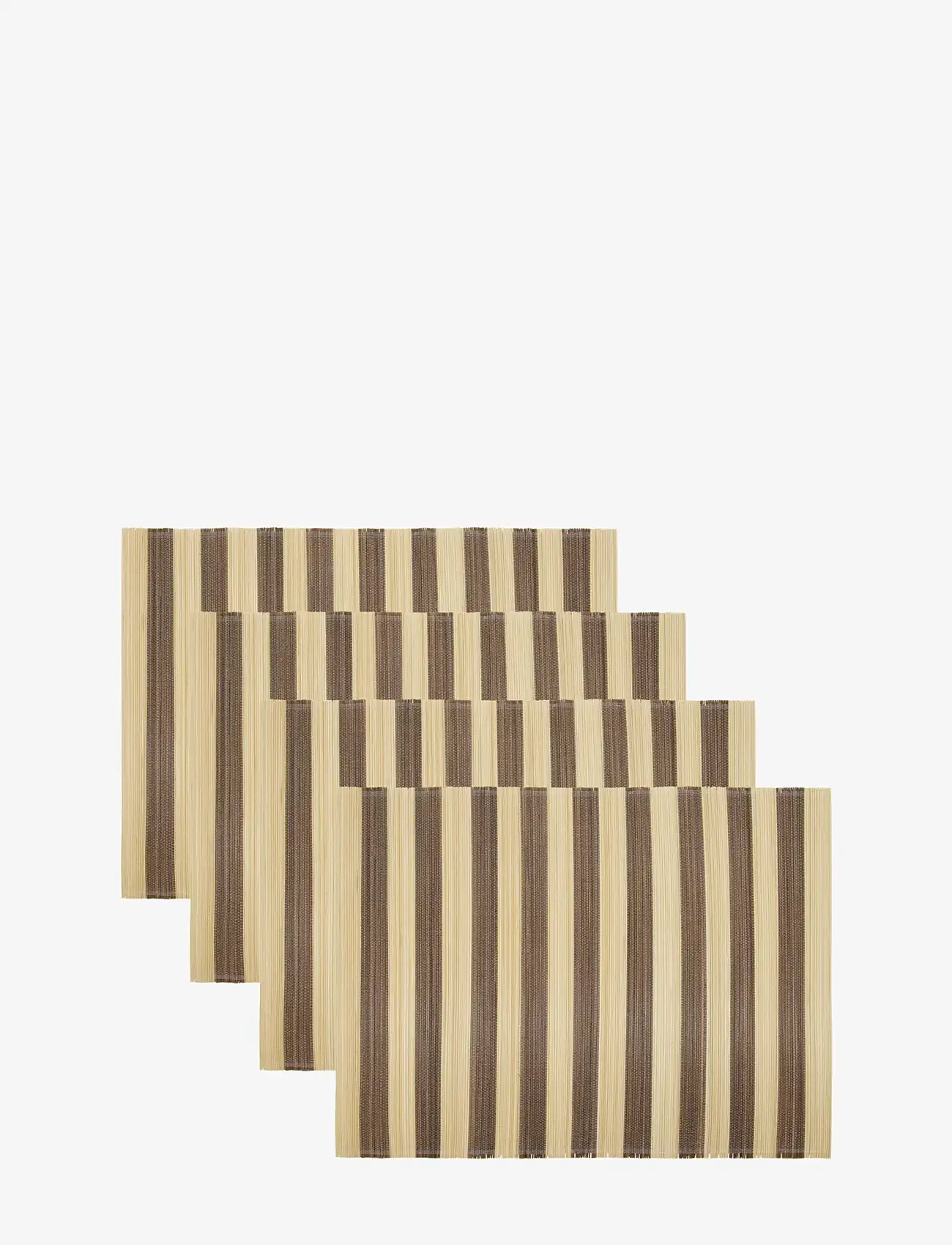 house doctor - Dækkeserviet, HDRayas, Brun;Natur - dækkeservietter - brown, nature - 0