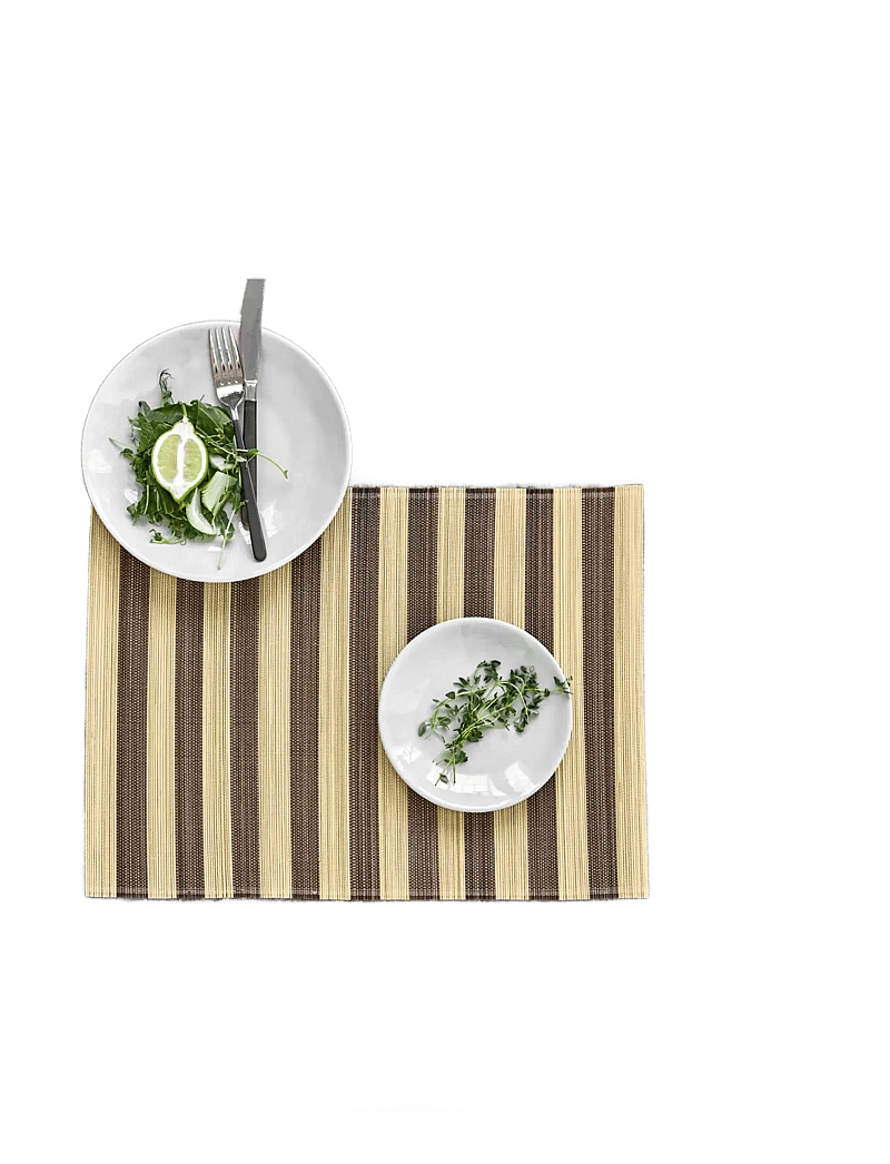 house doctor - Placemat, HDRayas, Brown;Nature - die niedrigsten preise - brown, nature - 2