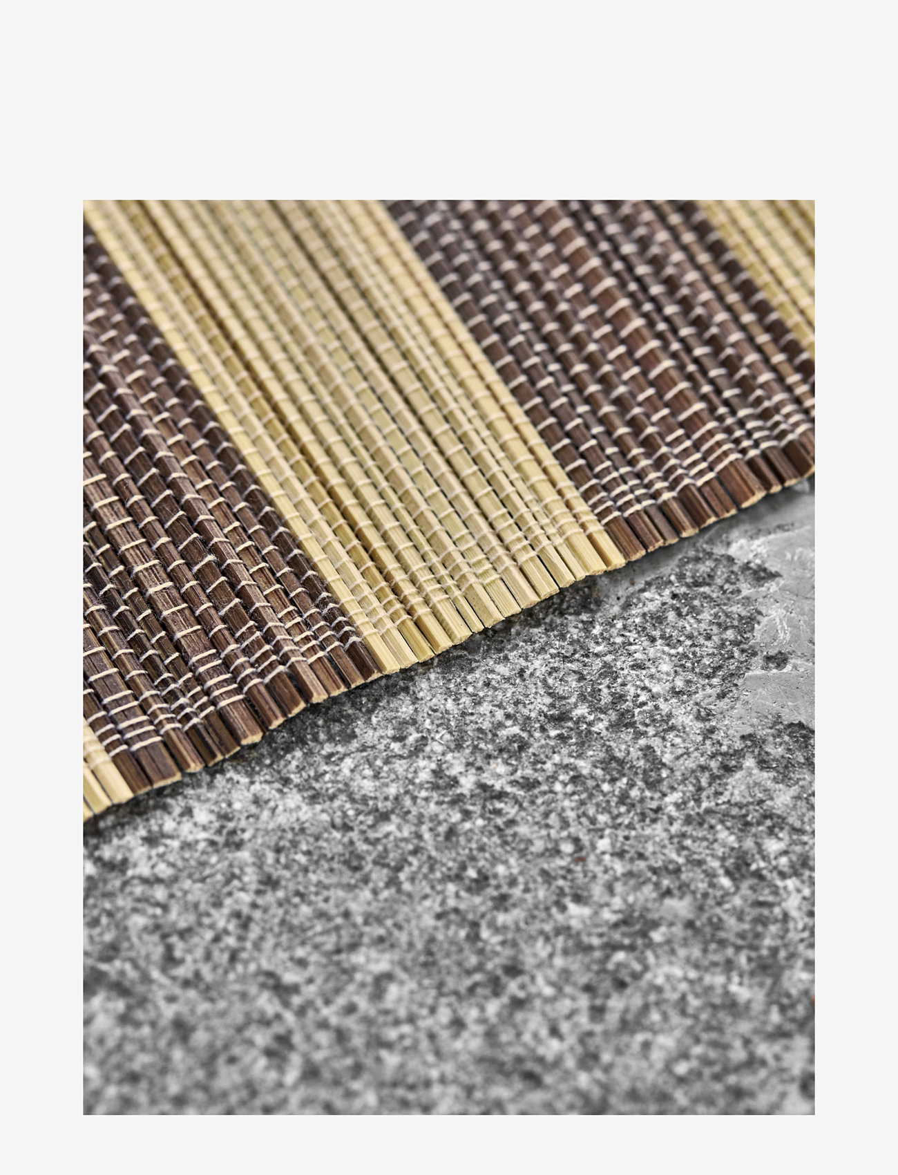 house doctor - Dækkeserviet, HDRayas, Brun;Natur - dækkeservietter - brown, nature - 3